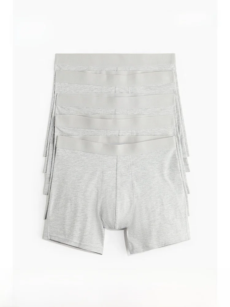 H&M Men's Mid-Waist Briefs 5-Pack Lycra® Boxer Briefs Comfortable Cotton Blend Summer New Arrival Underwear for Men
H&M Men's Mid-Waist Briefs 5-Pack Lycra® Boxer Briefs Comfortable Cotton Blend Summer New Arrival Underwear for Men
