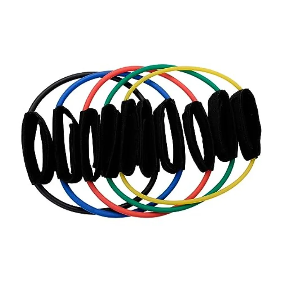 Ankle Cuffs Elastic Bands for Gym Home Training, Latex-Free Fabric, Black, Light Resistance for Physical Therapy and Full-Body
Ankle Cuffs Elastic Bands for Gym Home Training, Latex-Free Fabric, Black, Light Resistance for Physical Therapy and Full-Body