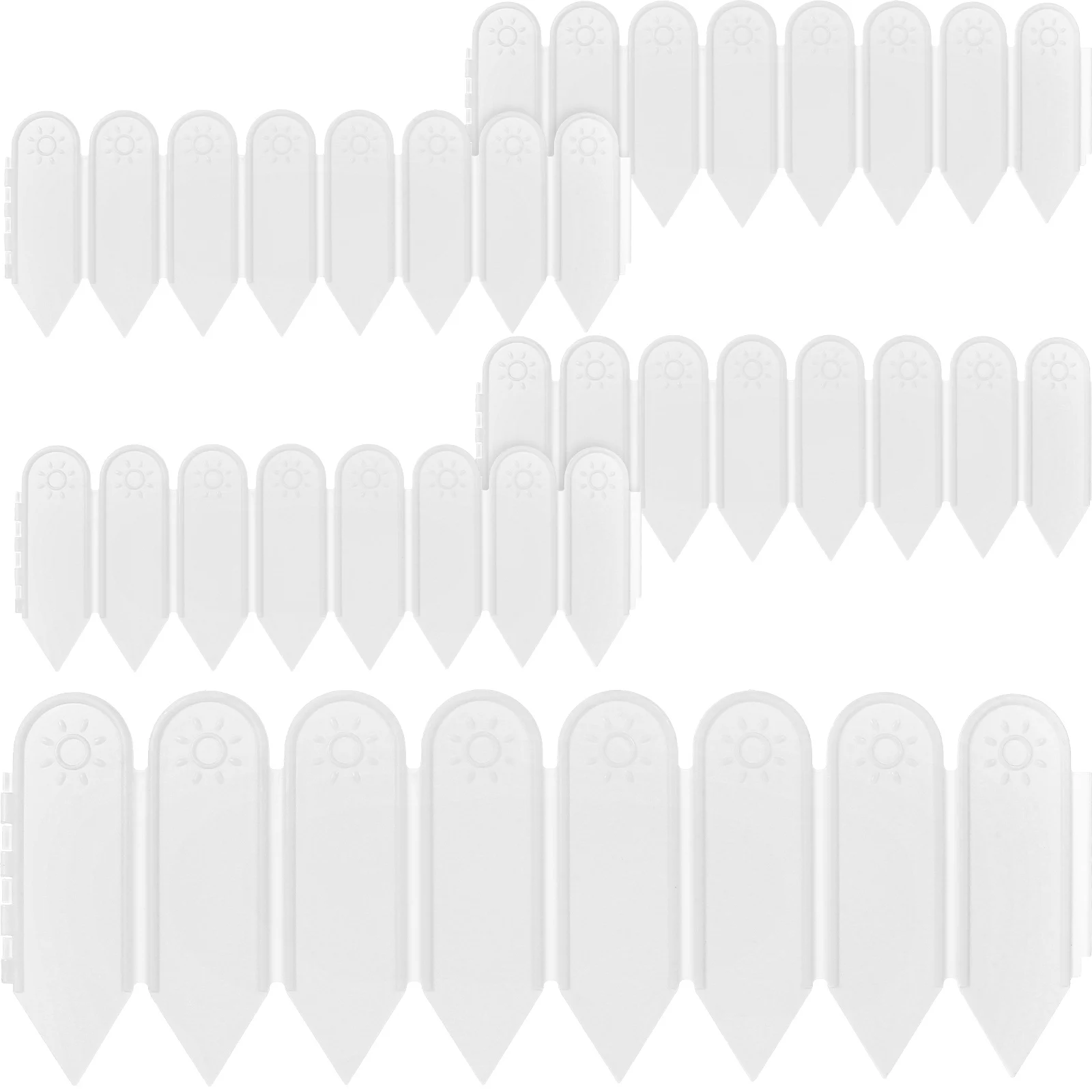 5pcs Garden Fence Yard Edging Lawn Fencing for Flower Bed Decorative White Border Reusable Smooth DIY Portable Bird Netting
5pcs Garden Fence Yard Edging Lawn Fencing for Flower Bed Decorative White Border Reusable Smooth DIY Portable Bird Netting