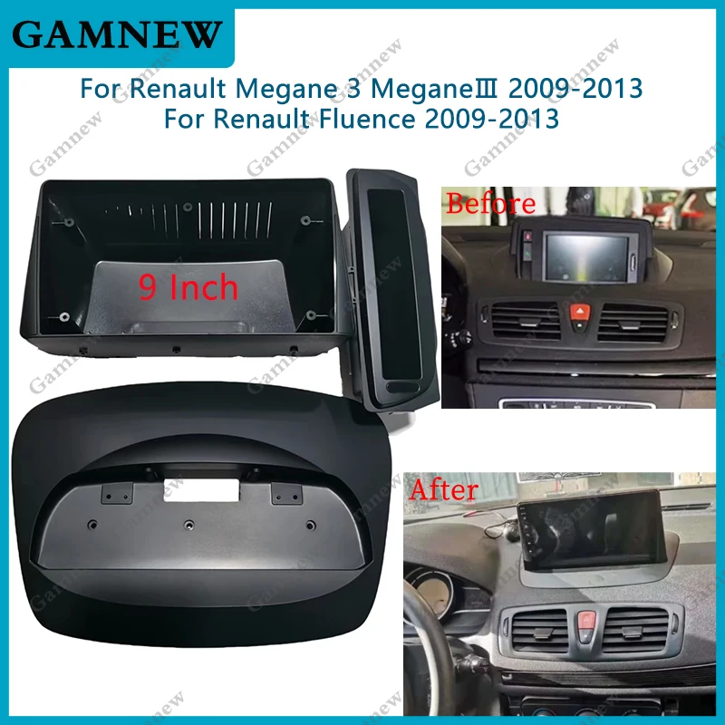 9 Inch Car Frame Fascia Adapter Canbus Box Decoder Android Radio Dash Fitting Panel Kit For Renault Megane 3 Fluence 2009-2013
9 Inch Car Frame Fascia Adapter Canbus Box Decoder Android Radio Dash Fitting Panel Kit For Renault Megane 3 Fluence 2009-2013