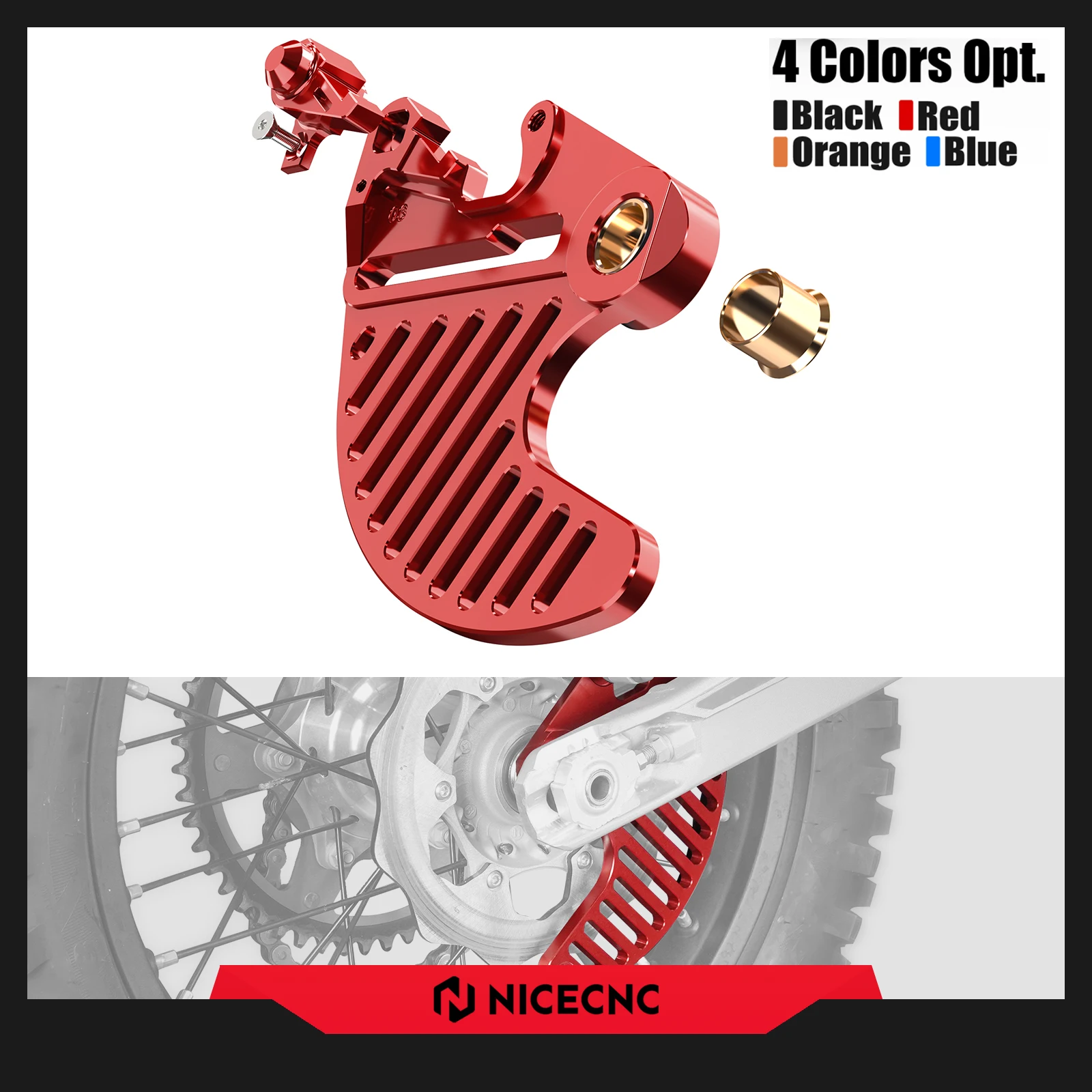 NICECNC For 2025 2024 Stark Varg EX MX Rear Brake Disc Guard Cover Protector For Stark Varg EX MX Accessories Electric Dirt Bike
NICECNC For 2025 2024 Stark Varg EX MX Rear Brake Disc Guard Cover Protector For Stark Varg EX MX Accessories Electric Dirt Bike