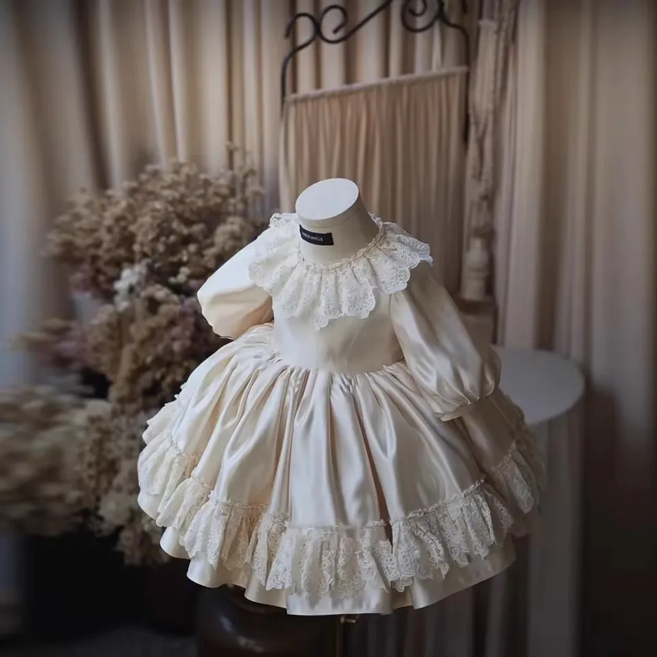 Lace Princess Ball Gown Dress Kids Flowers Girls Dresses For Weddings birthday Party Evening Dress First communion dress
Lace Princess Ball Gown Dress Kids Flowers Girls Dresses For Weddings birthday Party Evening Dress First communion dress