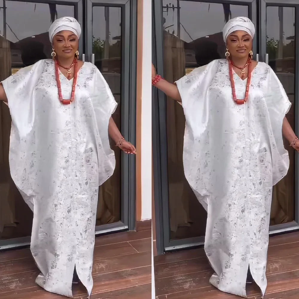 African Dresses for Women 2025 Ankara Dashiki Boubou Robe Africa Traditional Clothing Evening Wedding Gown Kaftan Dubai Abaya
African Dresses for Women 2025 Ankara Dashiki Boubou Robe Africa Traditional Clothing Evening Wedding Gown Kaftan Dubai Abaya