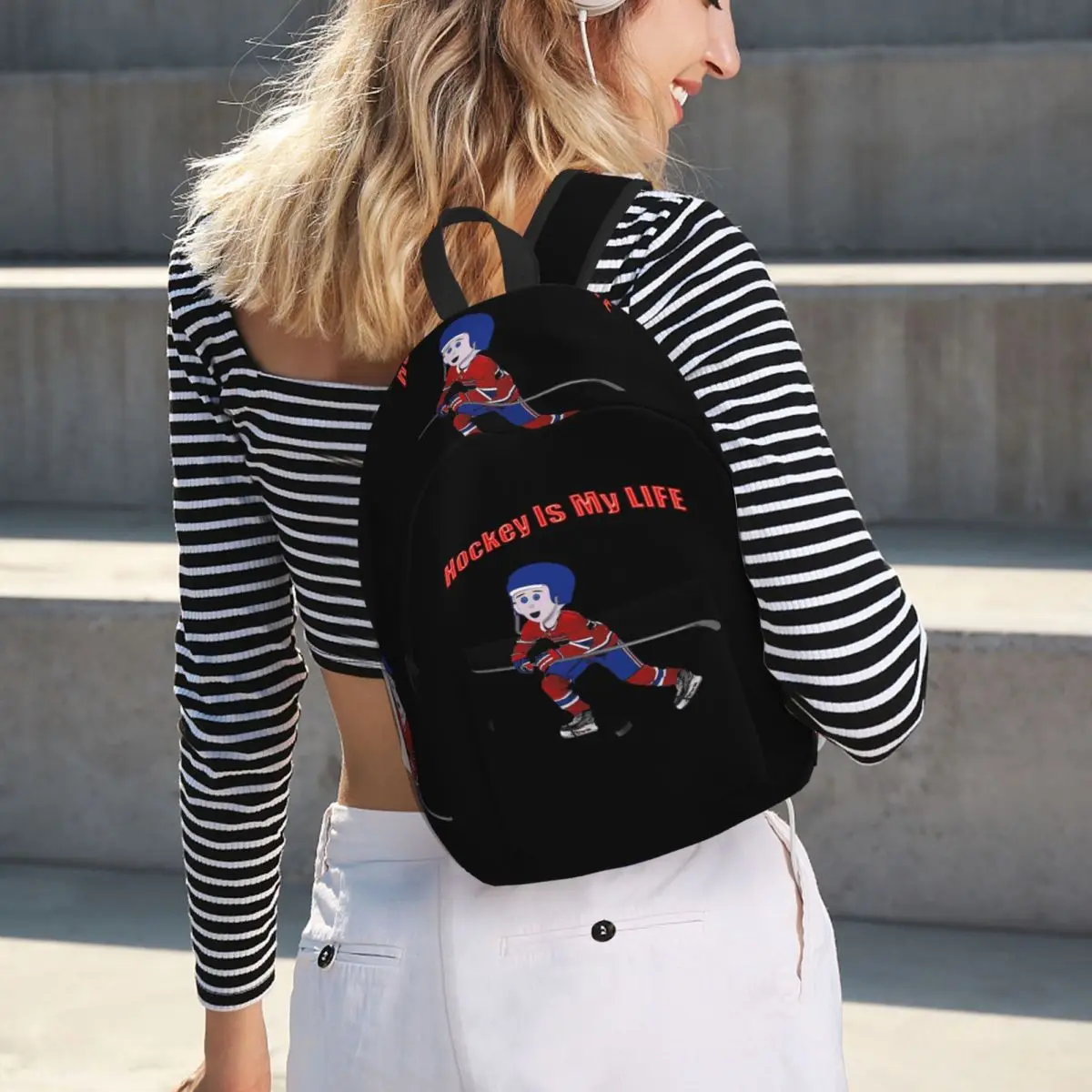 Hockey Is My Life Student Backpack School Bag Hiking Travel Daypack for Boys Girls Fashion Bookbag Shoulder Bags
Hockey Is My Life Student Backpack School Bag Hiking Travel Daypack for Boys Girls Fashion Bookbag Shoulder Bags