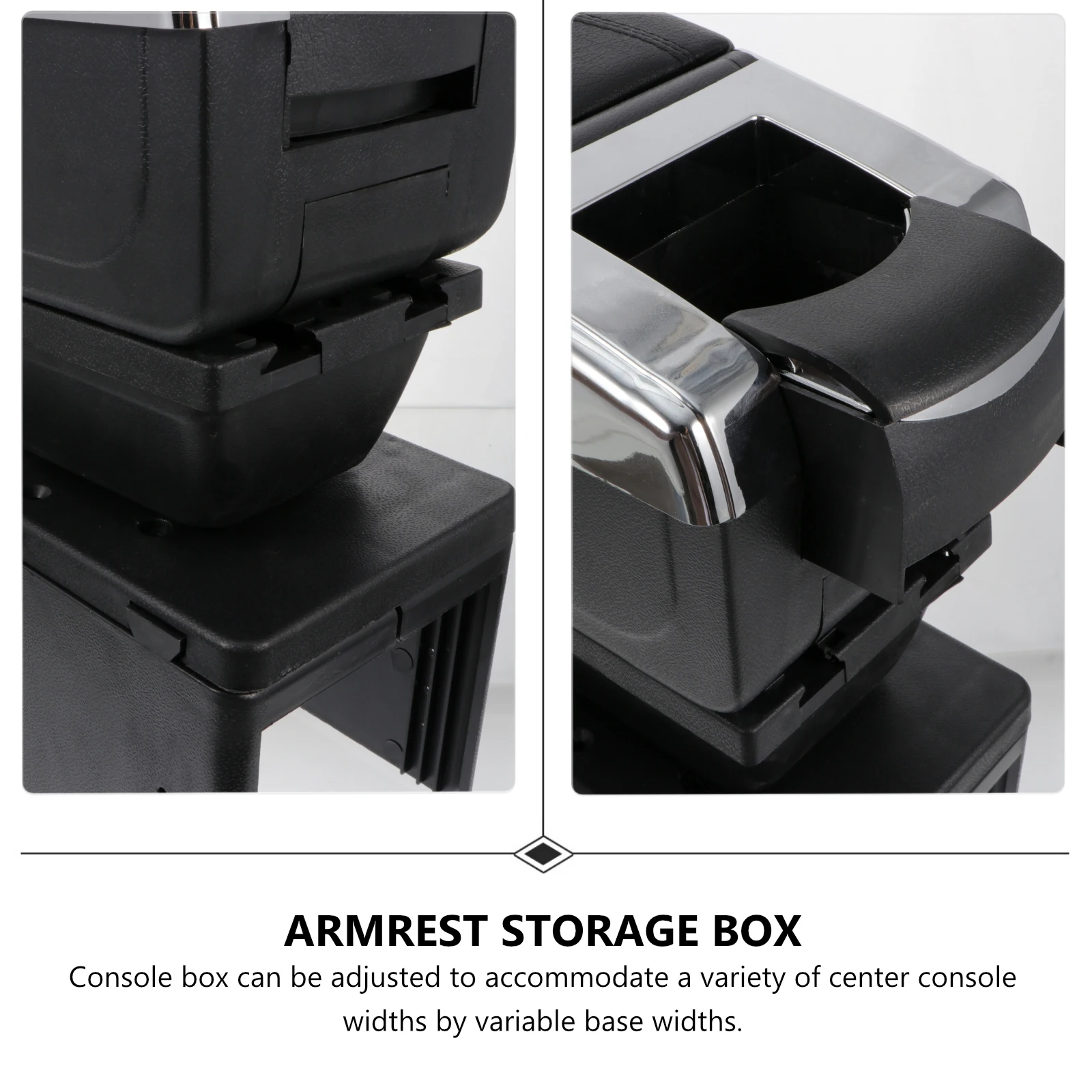 Adjustable Car Storage Box Universal Console Armrest Organizer Black Trim Auto Accessory
Adjustable Car Storage Box Universal Console Armrest Organizer Black Trim Auto Accessory