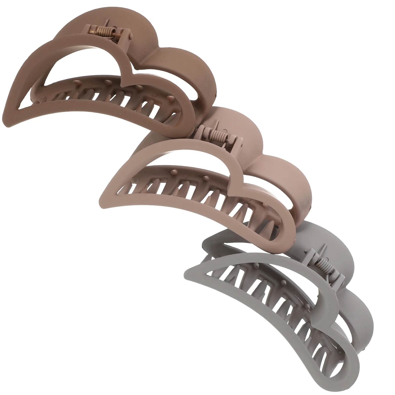 3pcs Large Matte Heart Claw Clips Durable Flexible Hair Tools for Short Back Jaw Girls Accessories HairClawHairClip
3pcs Large Matte Heart Claw Clips Durable Flexible Hair Tools for Short Back Jaw Girls Accessories HairClawHairClip