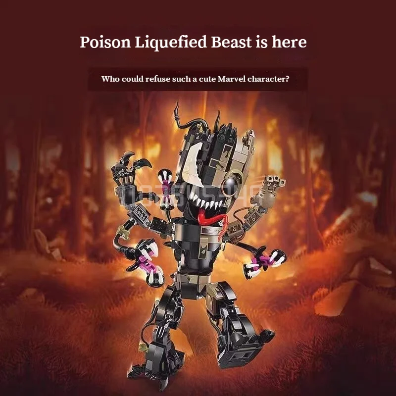 67008 Anime Venom Groot Building Blocks Action Figures Boy Assembled Toys Collect Ornaments Toy For Children Christmas Gift
67008 Anime Venom Groot Building Blocks Action Figures Boy Assembled Toys Collect Ornaments Toy For Children Christmas Gift