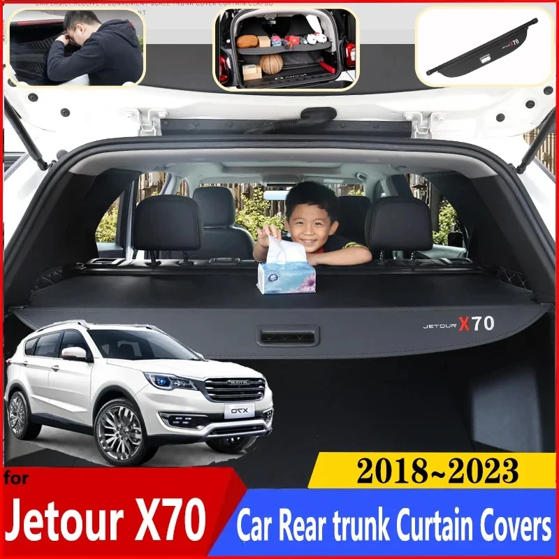 Car Trunk Curtain For Jetour X70 Accessories 2018~2023 2020 Auto Trunk Luggage Curtain Cargo Covers Anti-peeping Car Accessories
Car Trunk Curtain For Jetour X70 Accessories 2018~2023 2020 Auto Trunk Luggage Curtain Cargo Covers Anti-peeping Car Accessories