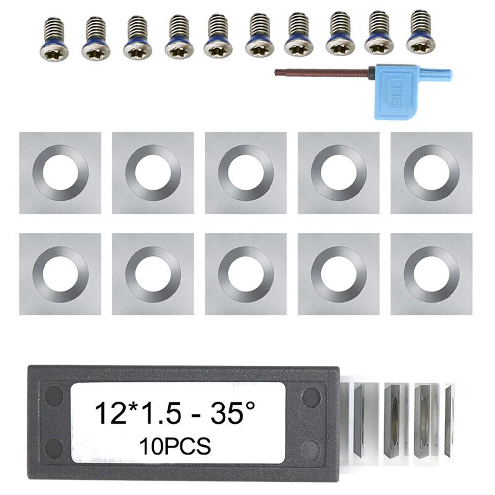 Carbide Cutting Tools For Wood Power Tool Accessory 1.5mm Carbide Inserts 35 Degrees Bevel Rough Woodworking Tools
Carbide Cutting Tools For Wood Power Tool Accessory 1.5mm Carbide Inserts 35 Degrees Bevel Rough Woodworking Tools