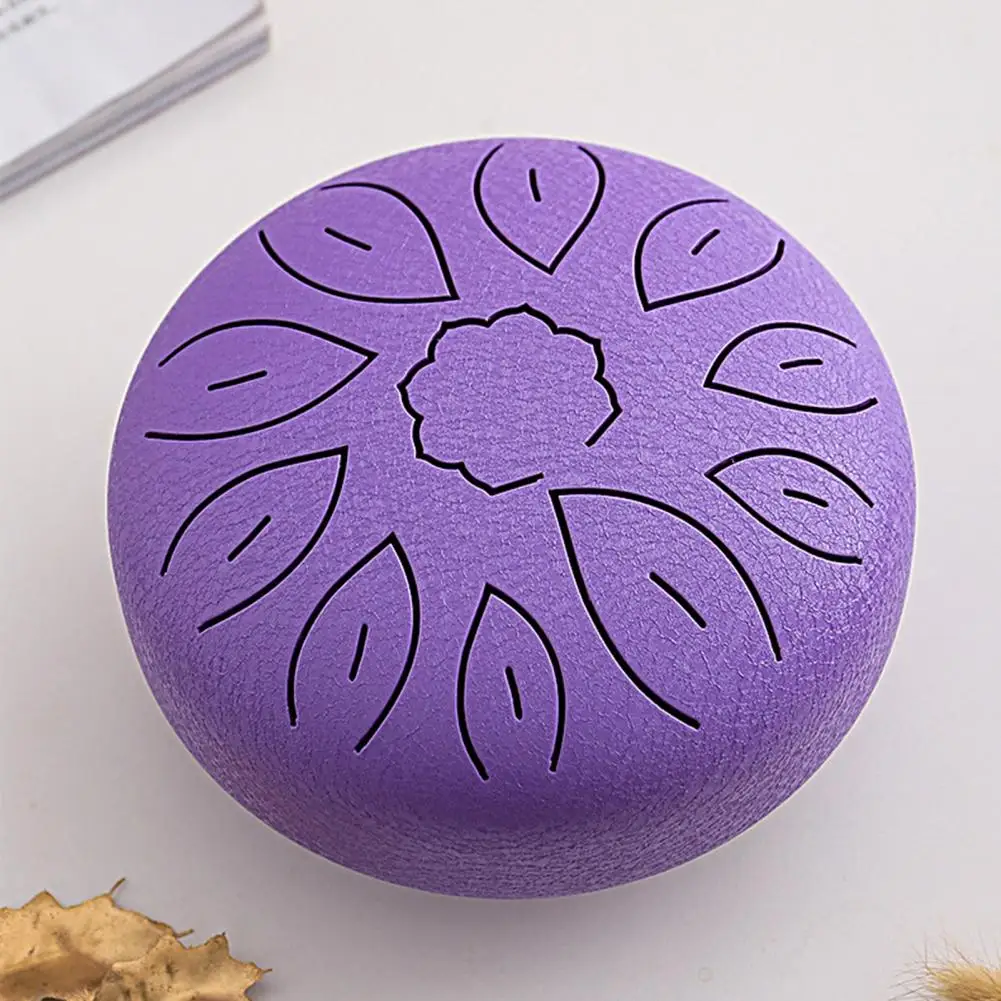 6-Inch Steel Tongue Drum with Mallets Note Stickers 11 Notes C Key Sound Therapy Hand Pan Drum Musical Percussion Instrument
6-Inch Steel Tongue Drum with Mallets Note Stickers 11 Notes C Key Sound Therapy Hand Pan Drum Musical Percussion Instrument