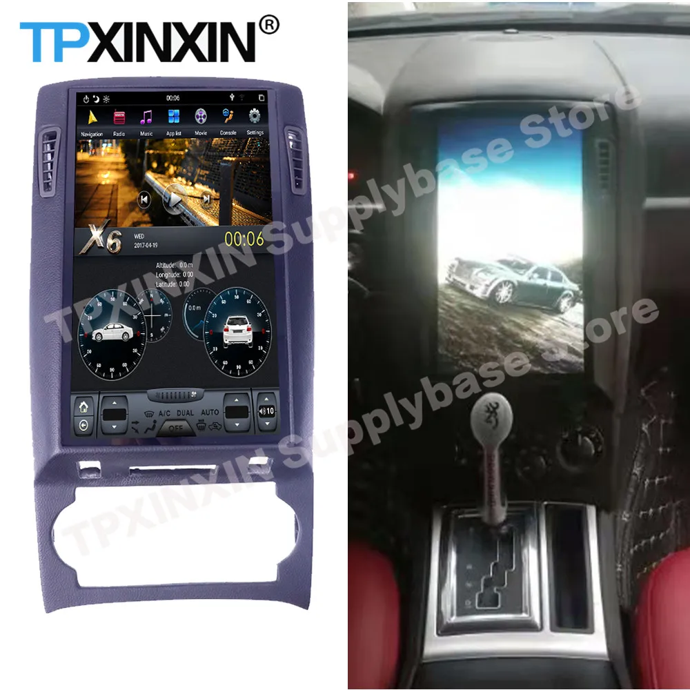 13.3 Inch Tesla Multimedia Stereo Radio Android 9 For Chrysler 300C 2004 2005 2006 2007 2008 2009-2011 GPS Receiver Head Unit
13.3 Inch Tesla Multimedia Stereo Radio Android 9 For Chrysler 300C 2004 2005 2006 2007 2008 2009-2011 GPS Receiver Head Unit