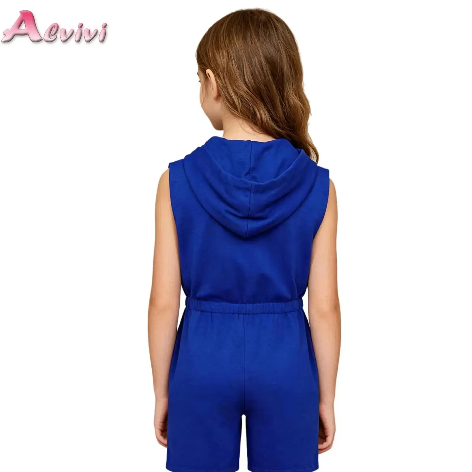Kids Boys Girls Zipper Hooded Jumpsuit Sleeveless Elastic Waist Thigh Length Bodysuit Casual Daily Holiday Home Wear Pajamas
Kids Boys Girls Zipper Hooded Jumpsuit Sleeveless Elastic Waist Thigh Length Bodysuit Casual Daily Holiday Home Wear Pajamas
