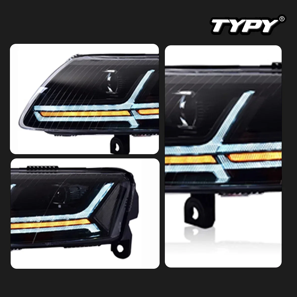 TYPY New LED Head Lamp Upgrade Modified For Audi A6 LED Headlight A6L 2005-2012 Dynamic Signal Head Lamp Auto Accessories
TYPY New LED Head Lamp Upgrade Modified For Audi A6 LED Headlight A6L 2005-2012 Dynamic Signal Head Lamp Auto Accessories