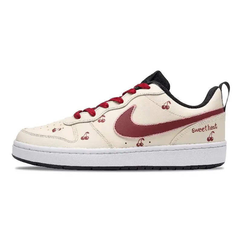 【Customize】Nike Court Borough Skateboarding Shoes Women's Low-top White/Adobe/Dragon Red/Team Red Sneakers shoes BQ5448-115
【Customize】Nike Court Borough Skateboarding Shoes Women's Low-top White/Adobe/Dragon Red/Team Red Sneakers shoes BQ5448-115