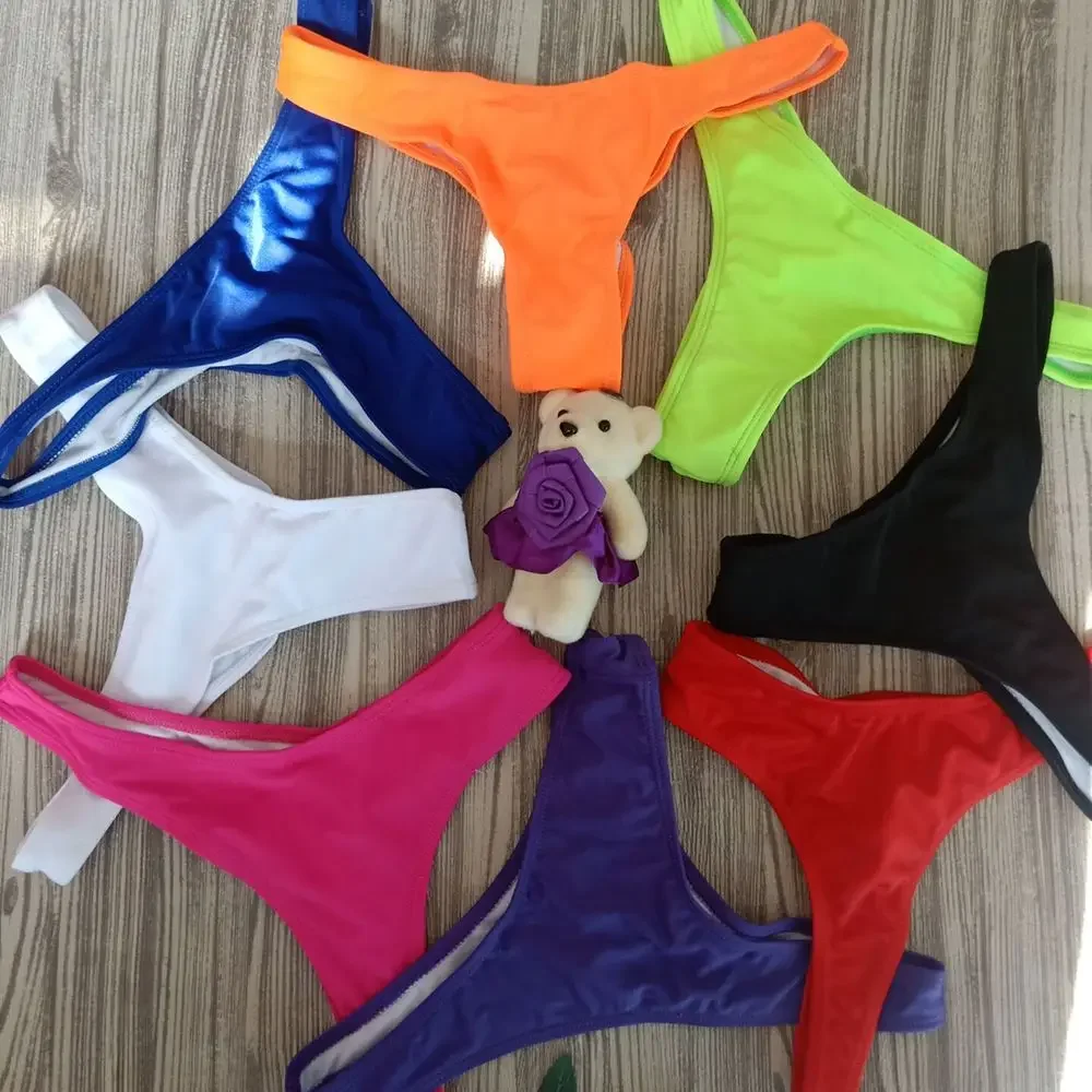 Woman Girl T-Shaped Thongs Sexy Solid Color Single Swimming Trunks Swimsuit Pleated Bikini Summer Beach Swimsuit
Woman Girl T-Shaped Thongs Sexy Solid Color Single Swimming Trunks Swimsuit Pleated Bikini Summer Beach Swimsuit
