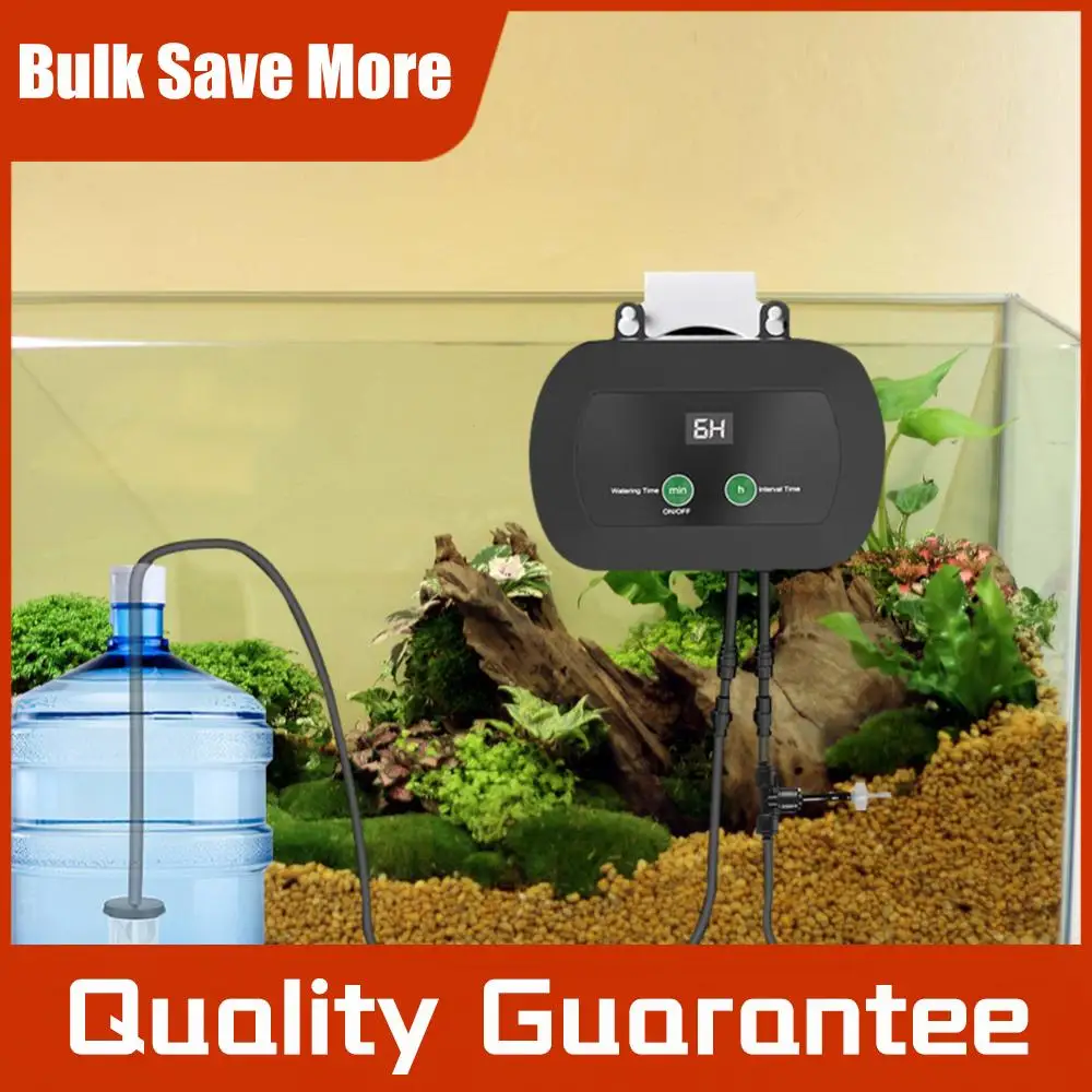 Automatic Reptile Mist Sprinkler with Timer Auto Controller Spray Kit System for Terrariums Amphibian Lizard Snake Frog Plants
Automatic Reptile Mist Sprinkler with Timer Auto Controller Spray Kit System for Terrariums Amphibian Lizard Snake Frog Plants