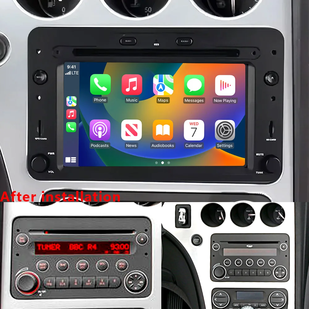 CHSTEK Android 13 Auto Radio For Alfa Romeo 159 Brera Spider Sportwagon Car Carplay GPS Navigation WIFI 4G Multimedia Autoradio
CHSTEK Android 13 Auto Radio For Alfa Romeo 159 Brera Spider Sportwagon Car Carplay GPS Navigation WIFI 4G Multimedia Autoradio