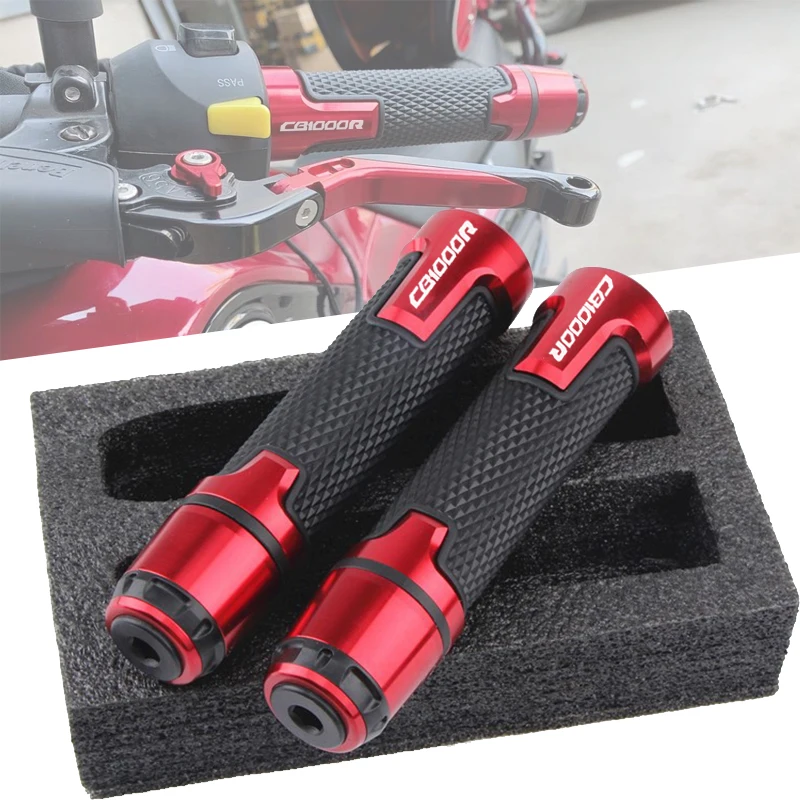 For CB1000R 2008 2009 2010 2011 2012 2013 14 7/8'' 22mm Motorcycle knobs Anti-Skid scooter Handle ends Grips Bar Hand Handlebar
For CB1000R 2008 2009 2010 2011 2012 2013 14 7/8'' 22mm Motorcycle knobs Anti-Skid scooter Handle ends Grips Bar Hand Handlebar