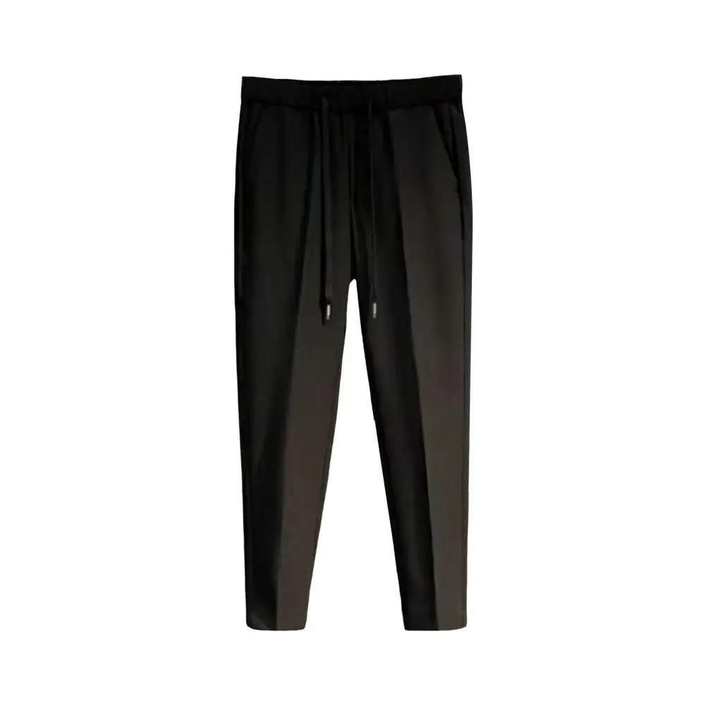 Regular Fit Men Trousers Men Casual Trousers Elastic Waist Men's Suit Pants Formal Business Style Trousers for Office Wear
Regular Fit Men Trousers Men Casual Trousers Elastic Waist Men's Suit Pants Formal Business Style Trousers for Office Wear