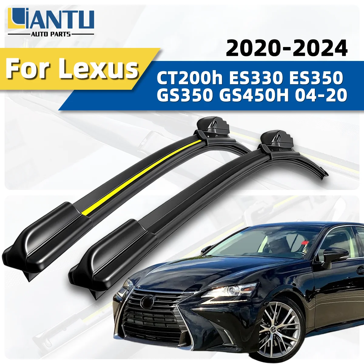 2pcs Front Windshield Wiper Fit For Lexus CT200h ES330 ES350 GS350 GS450H 2004-2020 Car Wipers Blade Premium Accessorie Quiet
2pcs Front Windshield Wiper Fit For Lexus CT200h ES330 ES350 GS350 GS450H 2004-2020 Car Wipers Blade Premium Accessorie Quiet