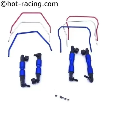Комплект передних и задних стабилизаторов поперечной устойчивости Hot Racing для Traxxas 4x4 Slash LCG 4x4 Slash Rally 1/10
Комплект передних и задних стабилизаторов поперечной устойчивости Hot Racing для Traxxas 4x4 Slash LCG 4x4 Slash Rally 1/10