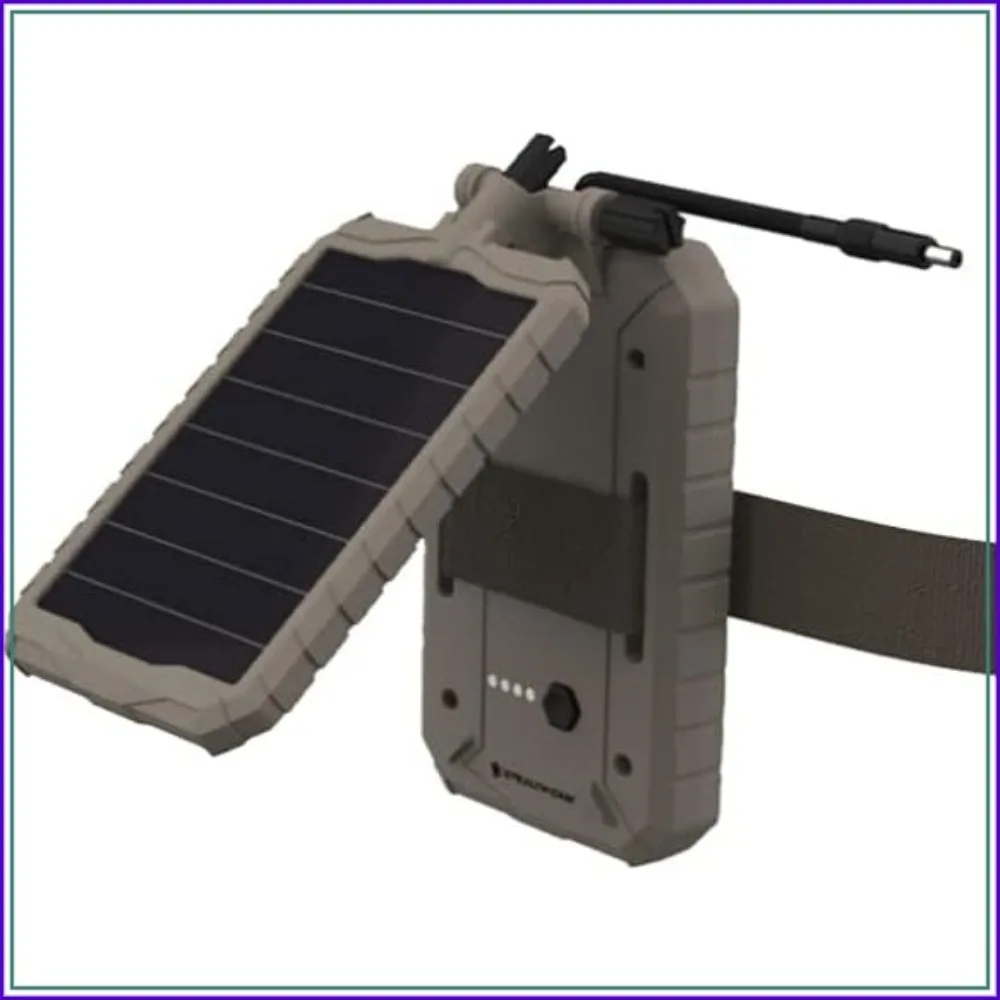 12V Solar Battery Pack 3000mAh for Trail Cameras, 10ft Cable, Weatherproof
12V Solar Battery Pack 3000mAh for Trail Cameras, 10ft Cable, Weatherproof