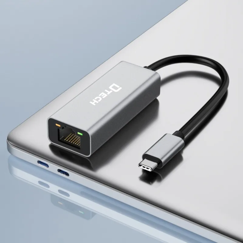 DTECH Gigabit Ethernet из алюминиевого сплава USB 3.0 Type-C к Rj45 Lan Проводной адаптер Сетевая карта
DTECH Gigabit Ethernet из алюминиевого сплава USB 3.0 Type-C к Rj45 Lan Проводной адаптер Сетевая карта