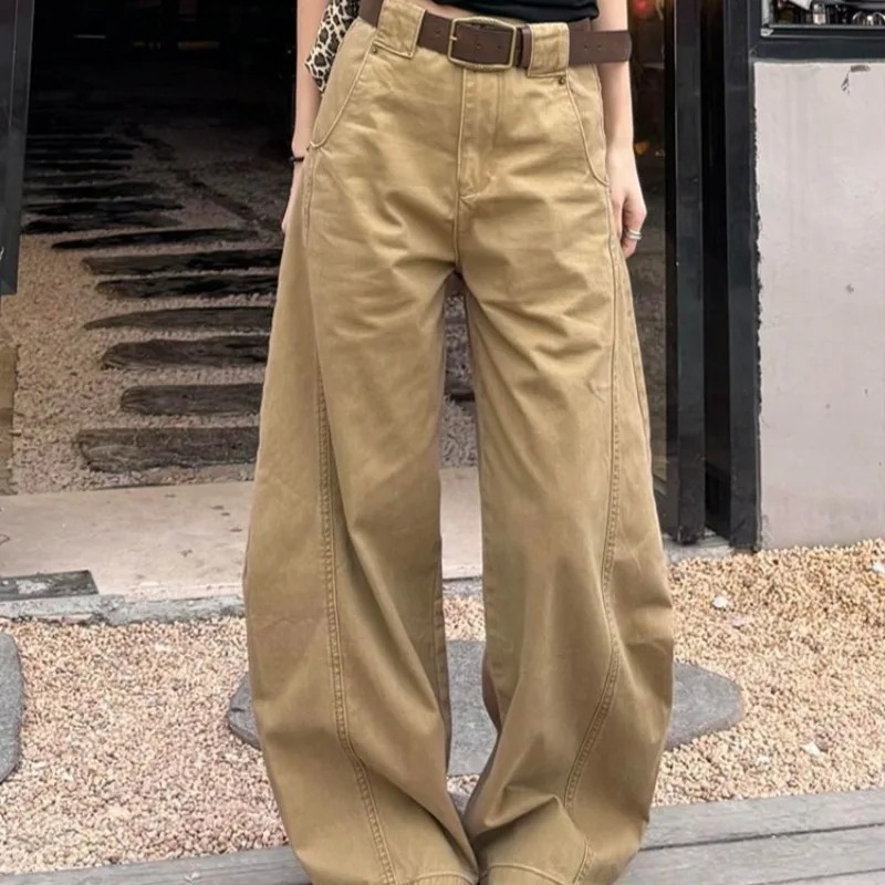 American Retro Plus-size Loose and Laid-back Style Jeans for Women 2025 Trendy Corridor-shaped Floor-length Curved-blade Pants
American Retro Plus-size Loose and Laid-back Style Jeans for Women 2025 Trendy Corridor-shaped Floor-length Curved-blade Pants