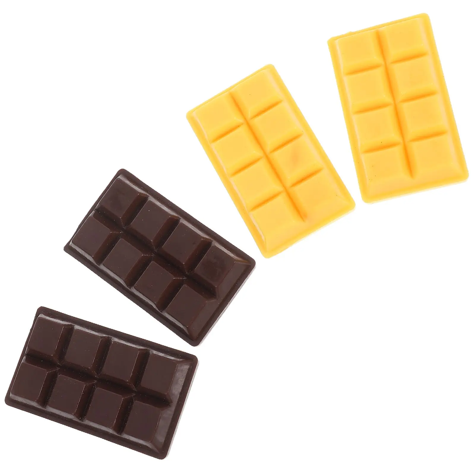 4 Pcs Decorative Fake Chocolate Ornaments Non Fading Chocolate Model Photo Props Display Educational Toy
4 Pcs Decorative Fake Chocolate Ornaments Non Fading Chocolate Model Photo Props Display Educational Toy
