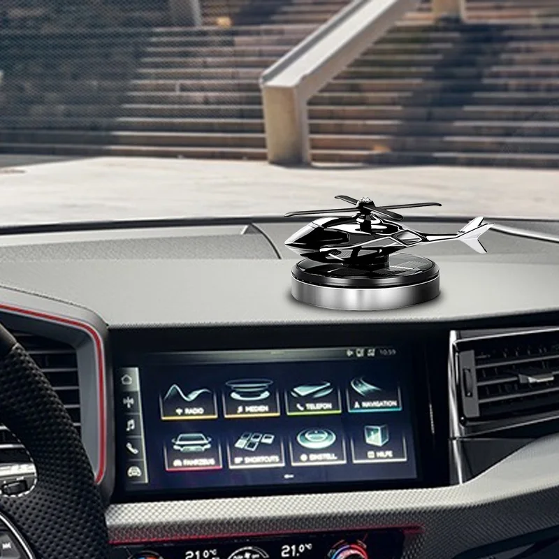 AAZRZRZ Decoration solar rotating car aircraft Aromatherapy creative helicopter car Aromatherapy car perfume Diffuser
AAZRZRZ Decoration solar rotating car aircraft Aromatherapy creative helicopter car Aromatherapy car perfume Diffuser