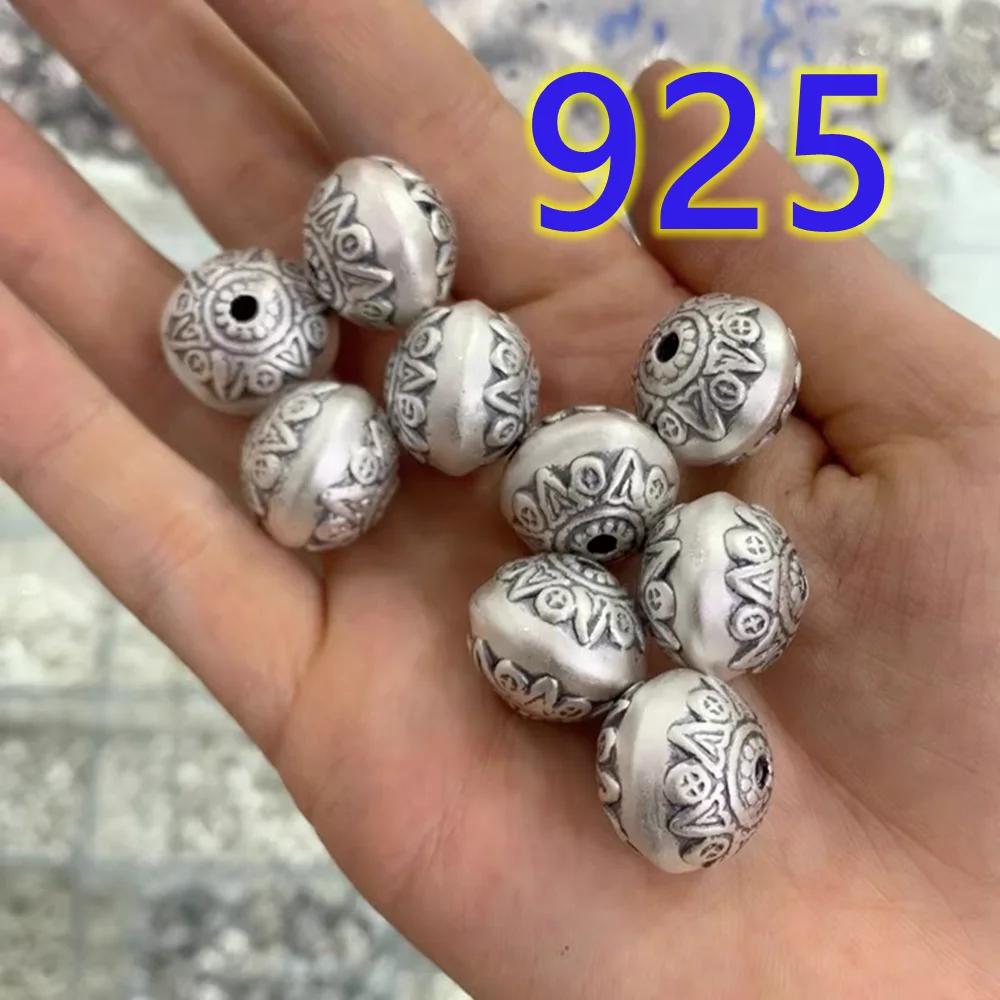 1 шт., винтажные буддийские бусины-разделители из чистого серебра 925 пробы, 17,3x14,8 мм
1 шт., винтажные буддийские бусины-разделители из чистого серебра 925 пробы, 17,3x14,8 мм