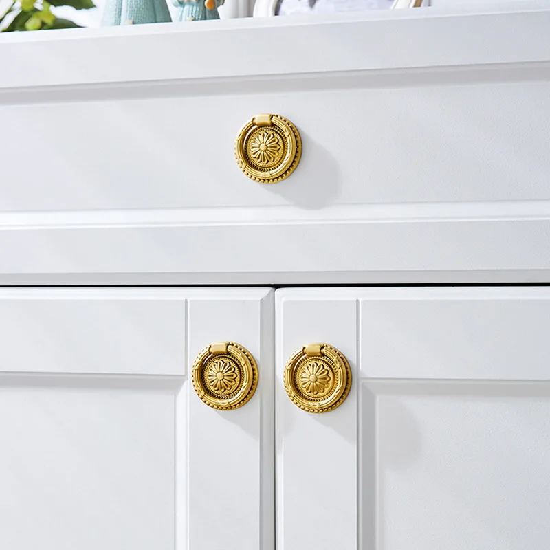 Modern Minimalist Full Copper Gold Round Invisible Pull Recessed Hidden Pull Ring For Drawer Cabinet Wine Cabinet Shoe Cabinet
Modern Minimalist Full Copper Gold Round Invisible Pull Recessed Hidden Pull Ring For Drawer Cabinet Wine Cabinet Shoe Cabinet