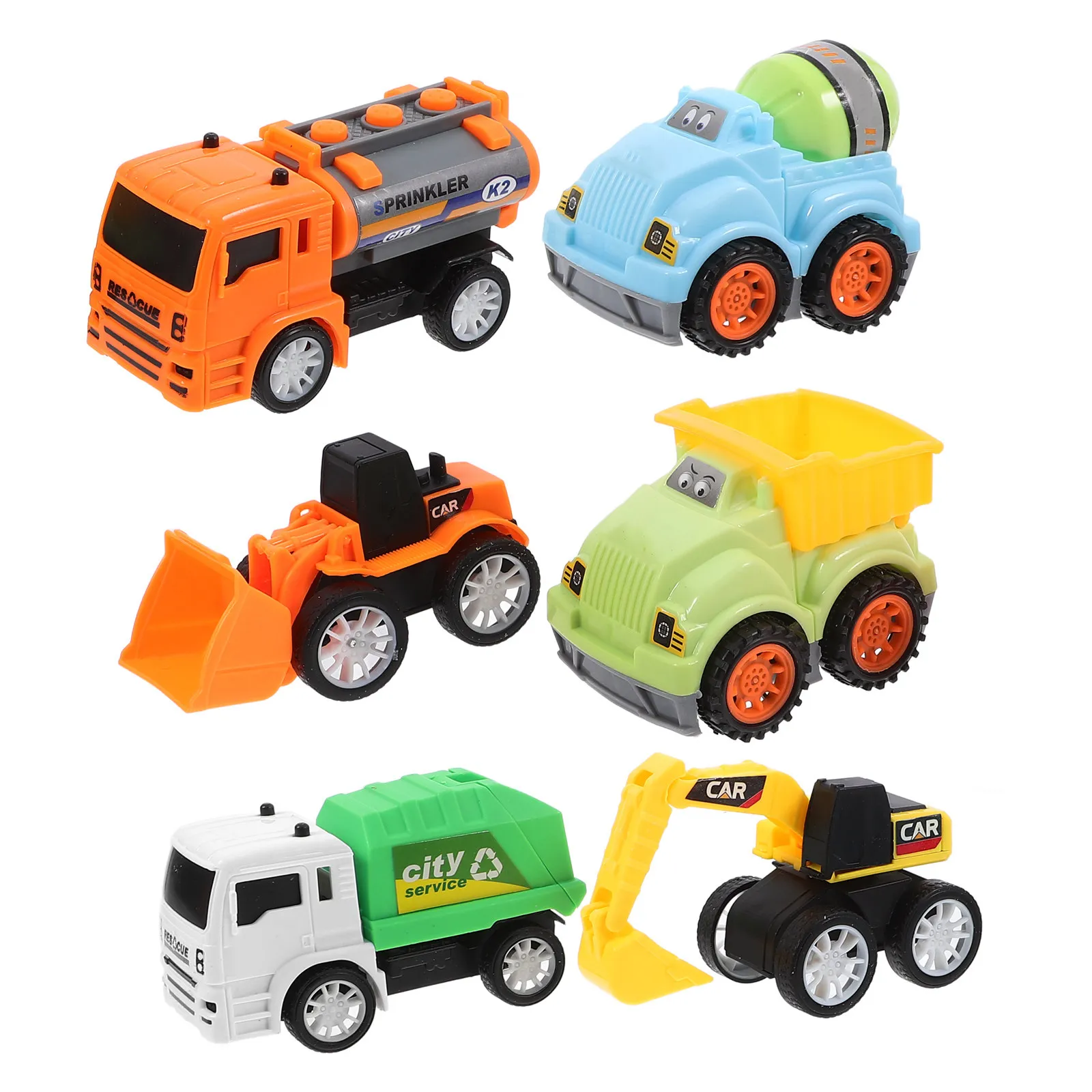 6Pcs Kids Engineering Pull Back Cars Mini Colorful Durable Educational Vehicles Practical Outdoor Entertainment
6Pcs Kids Engineering Pull Back Cars Mini Colorful Durable Educational Vehicles Practical Outdoor Entertainment
