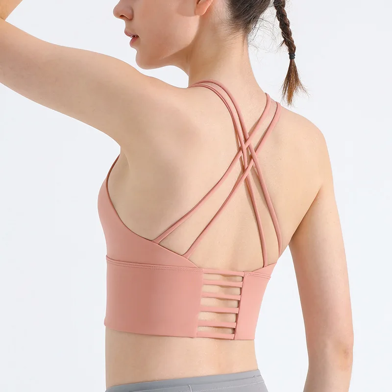 Summer Sexy Girl Backless Sportswear Woman Gym Yoga Crop Top Comfort Push up Sports Bra Home Fitness Female Workout Clothes
Summer Sexy Girl Backless Sportswear Woman Gym Yoga Crop Top Comfort Push up Sports Bra Home Fitness Female Workout Clothes