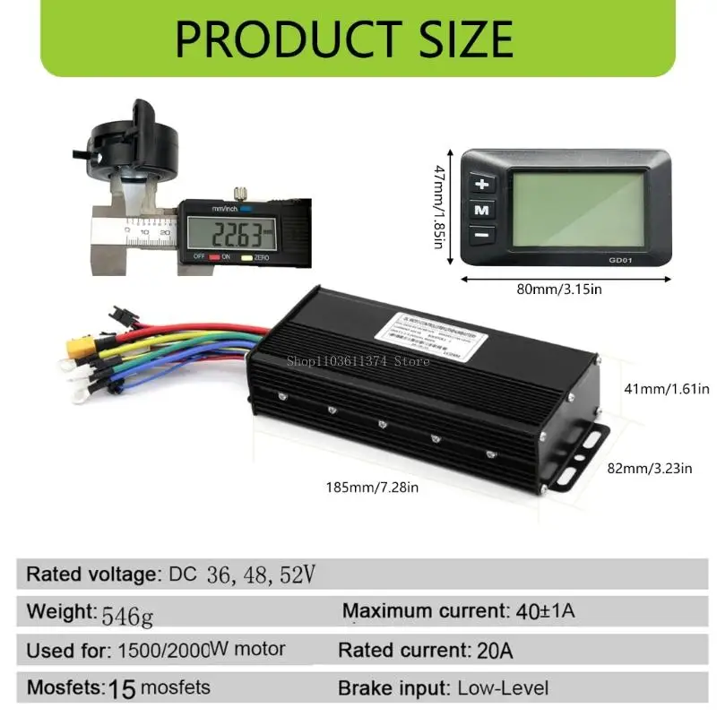 Three Mode Sine Waves Brushless Controllers for Electric Bike Enduring
Three Mode Sine Waves Brushless Controllers for Electric Bike Enduring