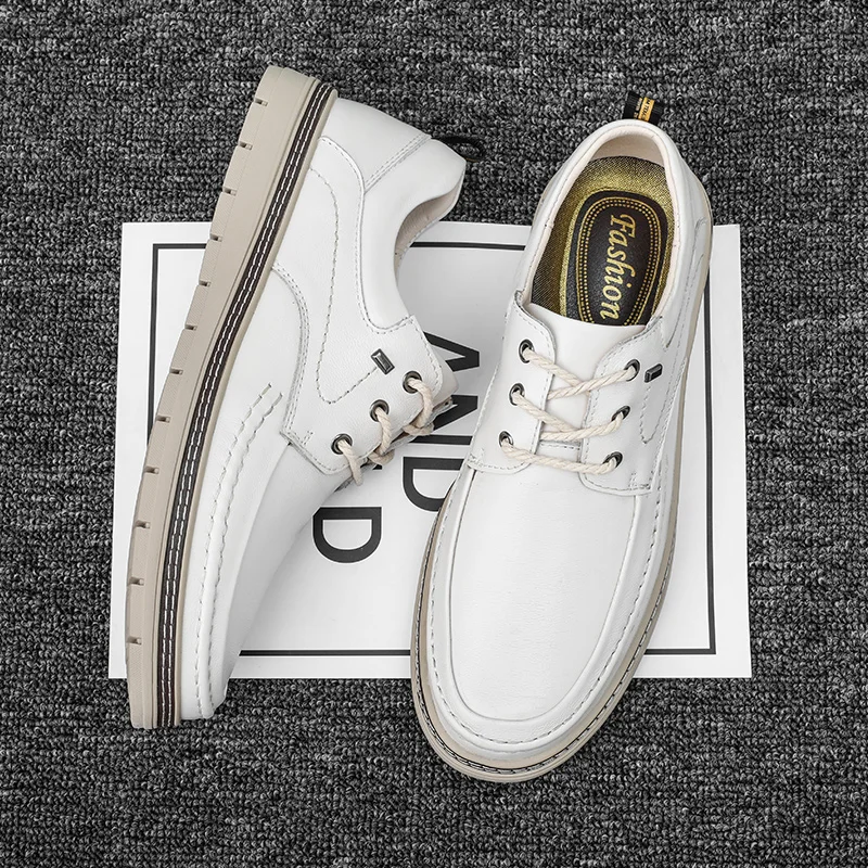 Men's Genuine Leathe Oxford Comfortable Dress Shoes Originals Lace Up Formal Business Casual Daily Derby Shoes for Male
Men's Genuine Leathe Oxford Comfortable Dress Shoes Originals Lace Up Formal Business Casual Daily Derby Shoes for Male