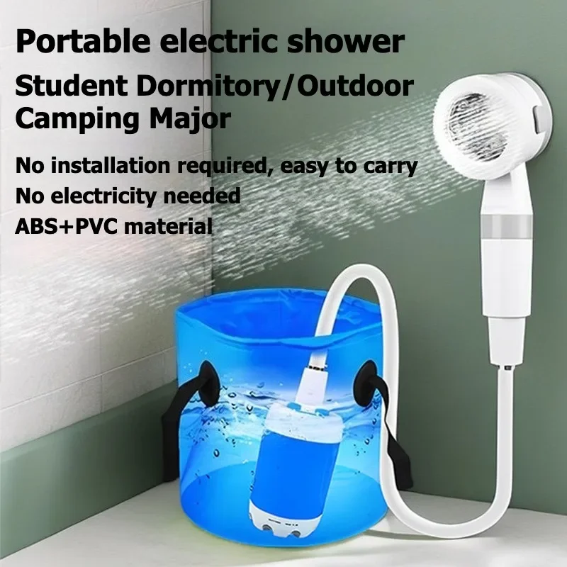 No need for electricity portable camping shower outdoor camping shower pump rechargeable electric shower pump with smart digital
No need for electricity portable camping shower outdoor camping shower pump rechargeable electric shower pump with smart digital