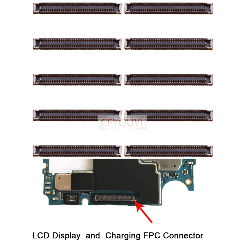 10pcs For Samsung Galaxy For Samsung Galaxy A51 A515F Motherboard LCD Display FPC Connector
10pcs For Samsung Galaxy For Samsung Galaxy A51 A515F Motherboard LCD Display FPC Connector