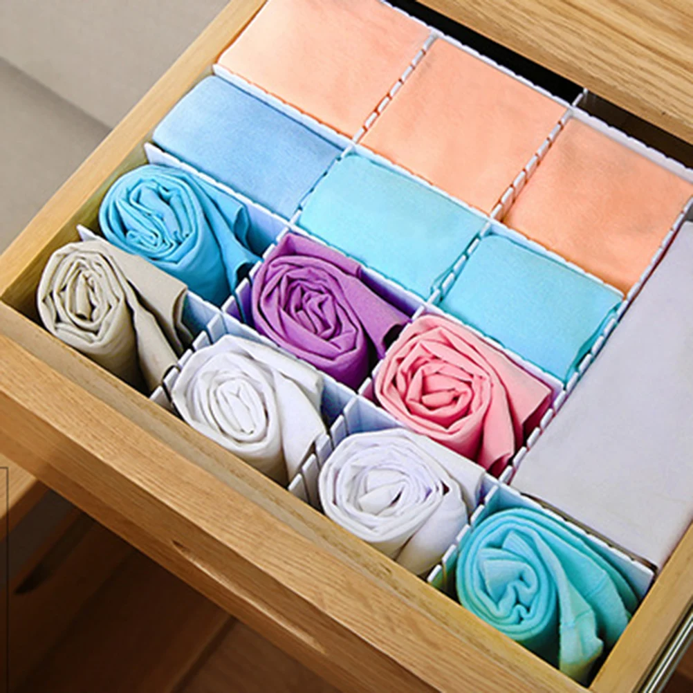 8pc Drawer Adjustable DIY Plastic Lattice Grid Underwear Socks Accessories Ties Plastic Finishing Lattice Storage Container
8pc Drawer Adjustable DIY Plastic Lattice Grid Underwear Socks Accessories Ties Plastic Finishing Lattice Storage Container