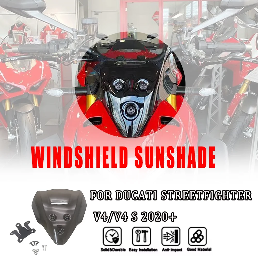 Подходит для DUCATI Street Fighter V4 V4S 2020 2021, аксессуары для мотоциклов, лобовое стекло, солнцезащитный козырек, лобовое стекло VIOR
Подходит для DUCATI Street Fighter V4 V4S 2020 2021, аксессуары для мотоциклов, лобовое стекло, солнцезащитный козырек, лобовое стекло VIOR