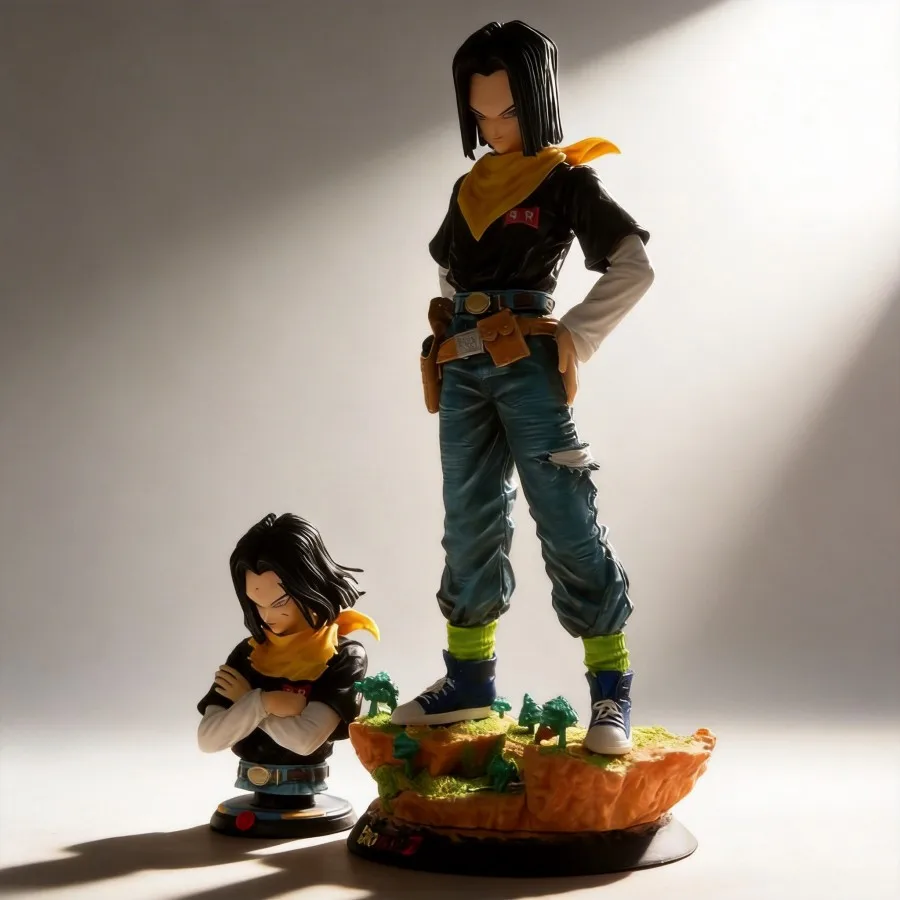 Anime Dragon Ball Android 17 Action Figure 29cm Collectible Model Desktop Decoration Car Ornament Toy
Anime Dragon Ball Android 17 Action Figure 29cm Collectible Model Desktop Decoration Car Ornament Toy