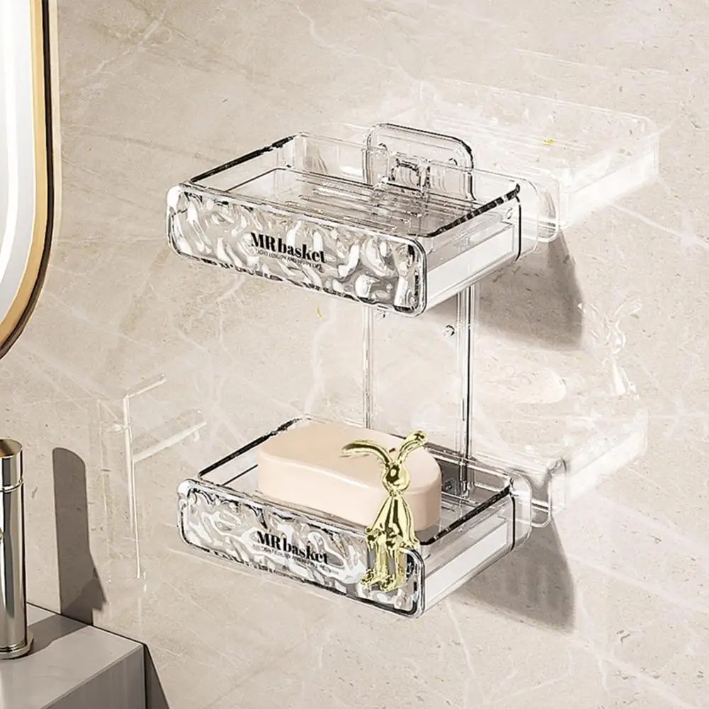 Bathroom Storage Organizer Space-saving Wall-mounted Shower Soap Organizer Detachable Holder for Home Bathroom Easy to Clean
Bathroom Storage Organizer Space-saving Wall-mounted Shower Soap Organizer Detachable Holder for Home Bathroom Easy to Clean