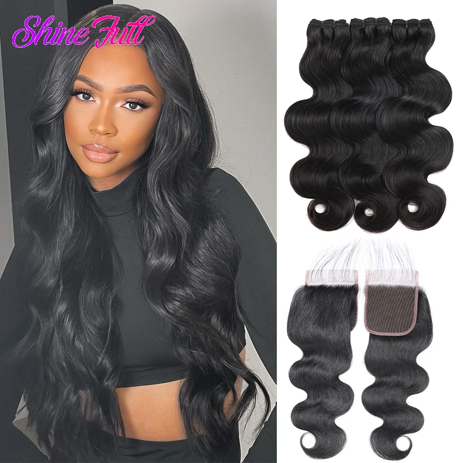Body Wave Double Drawn Virgin Hair 3 Bundles With One 5x5 Closure Human Hair Extensions For Women 12A Brazilian Hair Bundles
Body Wave Double Drawn Virgin Hair 3 Bundles With One 5x5 Closure Human Hair Extensions For Women 12A Brazilian Hair Bundles