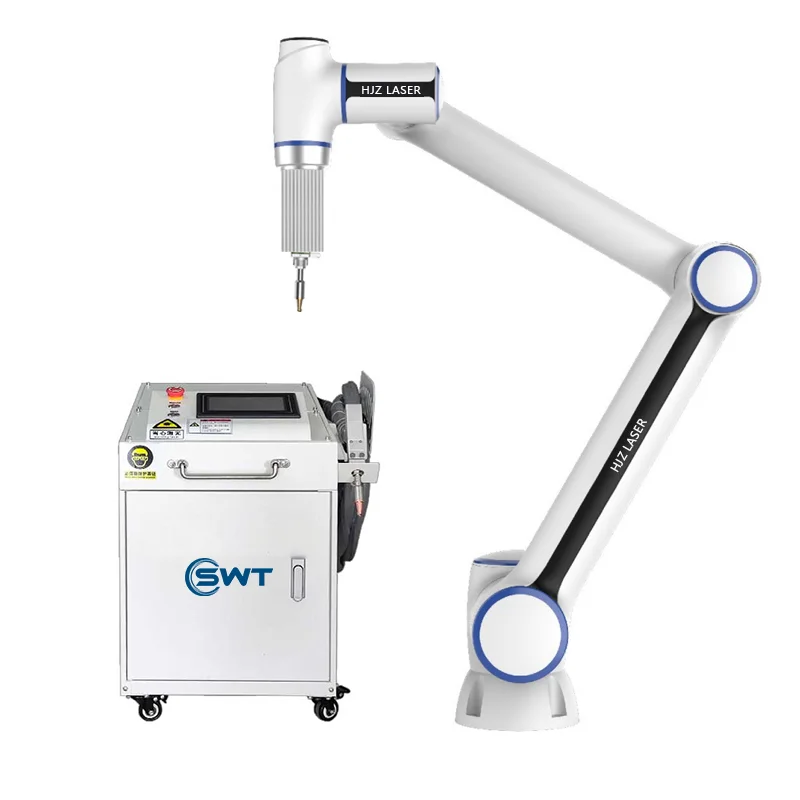 Automatic Robot Arm Fiber 1500w Laser Welder For Metal 1000w 1500w 3000w Multifunctional Handheld Small Laser Solder 3 In 1
Automatic Robot Arm Fiber 1500w Laser Welder For Metal 1000w 1500w 3000w Multifunctional Handheld Small Laser Solder 3 In 1