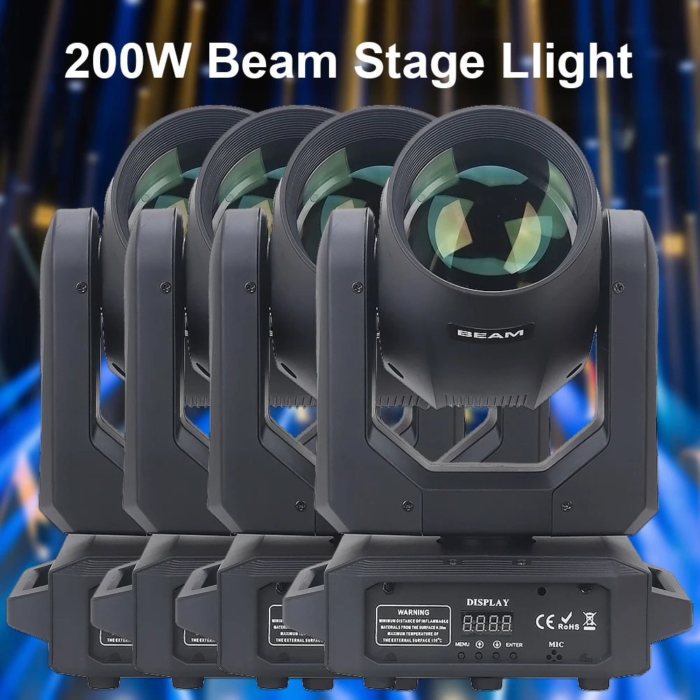 4Pcs/lot LED Moving Head Light 200W Beam+Spot+18 Rotating Prisms+Rainbow Effect Dj Dmx Stage Light Effect Light Disco Dj Bar
4Pcs/lot LED Moving Head Light 200W Beam+Spot+18 Rotating Prisms+Rainbow Effect Dj Dmx Stage Light Effect Light Disco Dj Bar