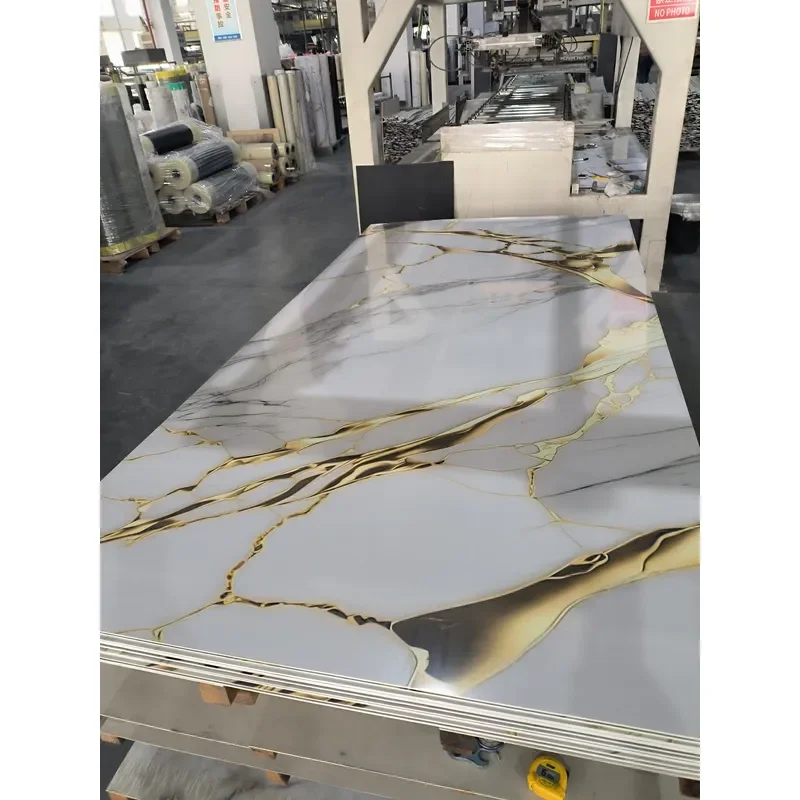 2026 High Gloss UV Marble Slab Waterproof PVC Wall Panel for Interior Decoration Factory Price 7.10
2026 High Gloss UV Marble Slab Waterproof PVC Wall Panel for Interior Decoration Factory Price 7.10