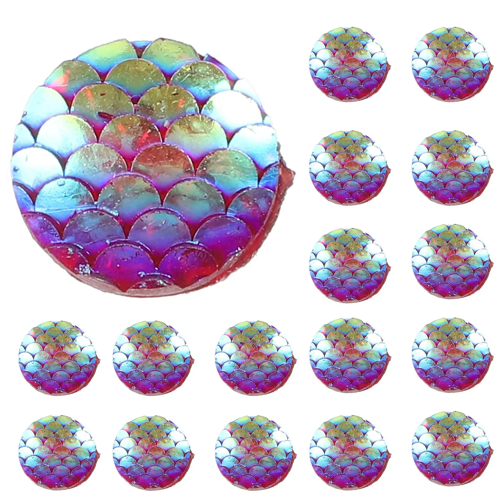 100pcs Resin Rhinestone Fish Scale Flatback AB Color Craft Decoration DIY Accessories Plastic Beads Jewelry Parts
100pcs Resin Rhinestone Fish Scale Flatback AB Color Craft Decoration DIY Accessories Plastic Beads Jewelry Parts