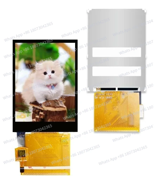 3.2 inch 37PIN TFT LCD Capacitive/Resistive Touch Screen ST7789V Drive IC 240*320 8/16Bit Interface
3.2 inch 37PIN TFT LCD Capacitive/Resistive Touch Screen ST7789V Drive IC 240*320 8/16Bit Interface