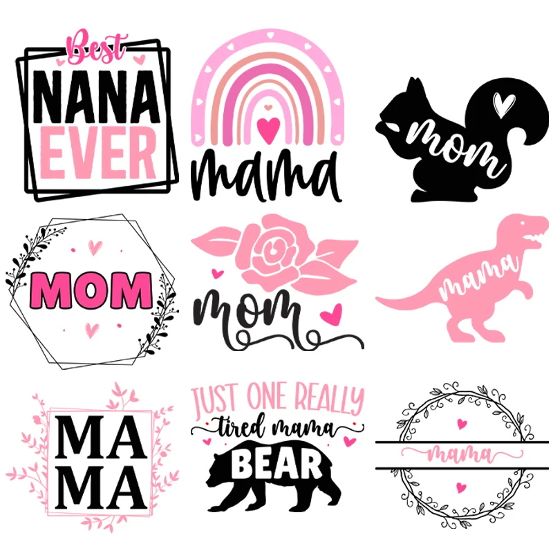 Patches For Clothing Super Mother's Day girl Iron-On Heat Transfer For Clothes Fashion Mom Thermal Sticekr Appliqued
Patches For Clothing Super Mother's Day girl Iron-On Heat Transfer For Clothes Fashion Mom Thermal Sticekr Appliqued