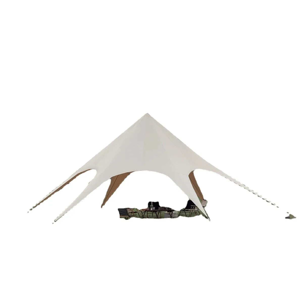 Super large canopy tent outdoor camping lotus cloud top living room giant octopus camp tent Wanzhongshan canopy
Super large canopy tent outdoor camping lotus cloud top living room giant octopus camp tent Wanzhongshan canopy